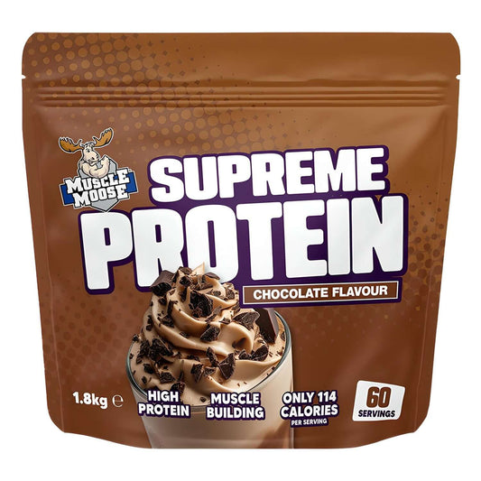 Muscle Moose Supreme Protein Size: 1.8kg Flavour: Chocolate