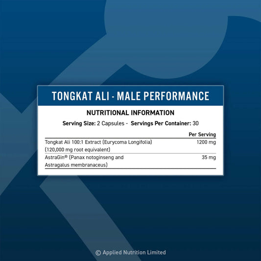 Applied Nutrition Tongkat Ali Size: 60 Capsules