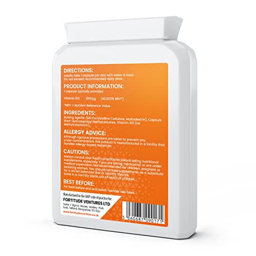 Fortitude Nutrition Vitamin B12