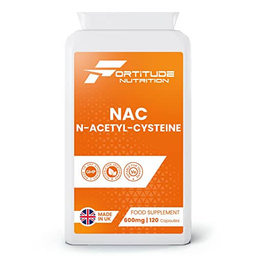 Fortitude Nutrition NAC N-Acetyl-Cysteine Capsules