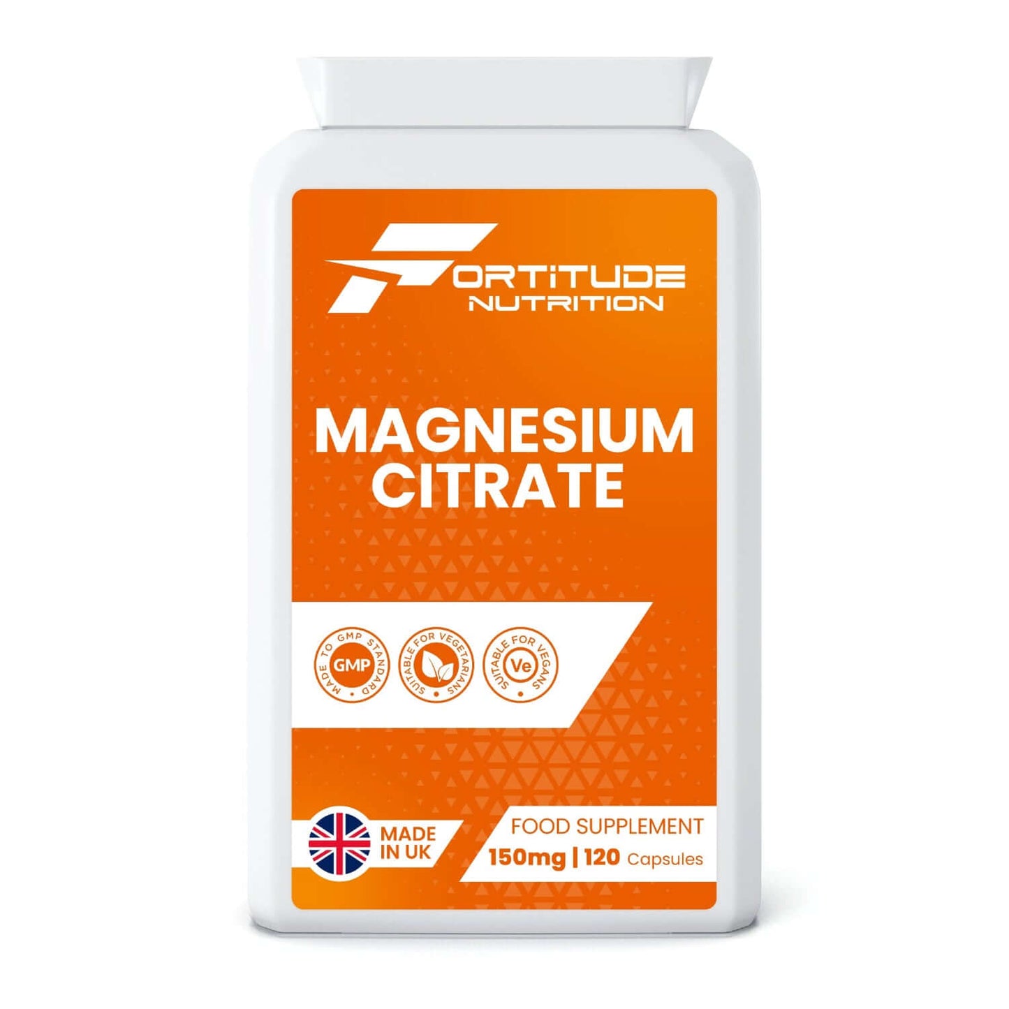 Fortitude Nutrition Magnesium Citrate Front Label