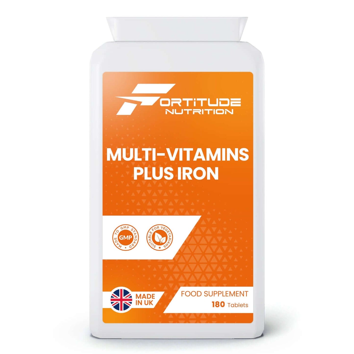 Fortitude Nutrition Multivitamin with Iron Front Label