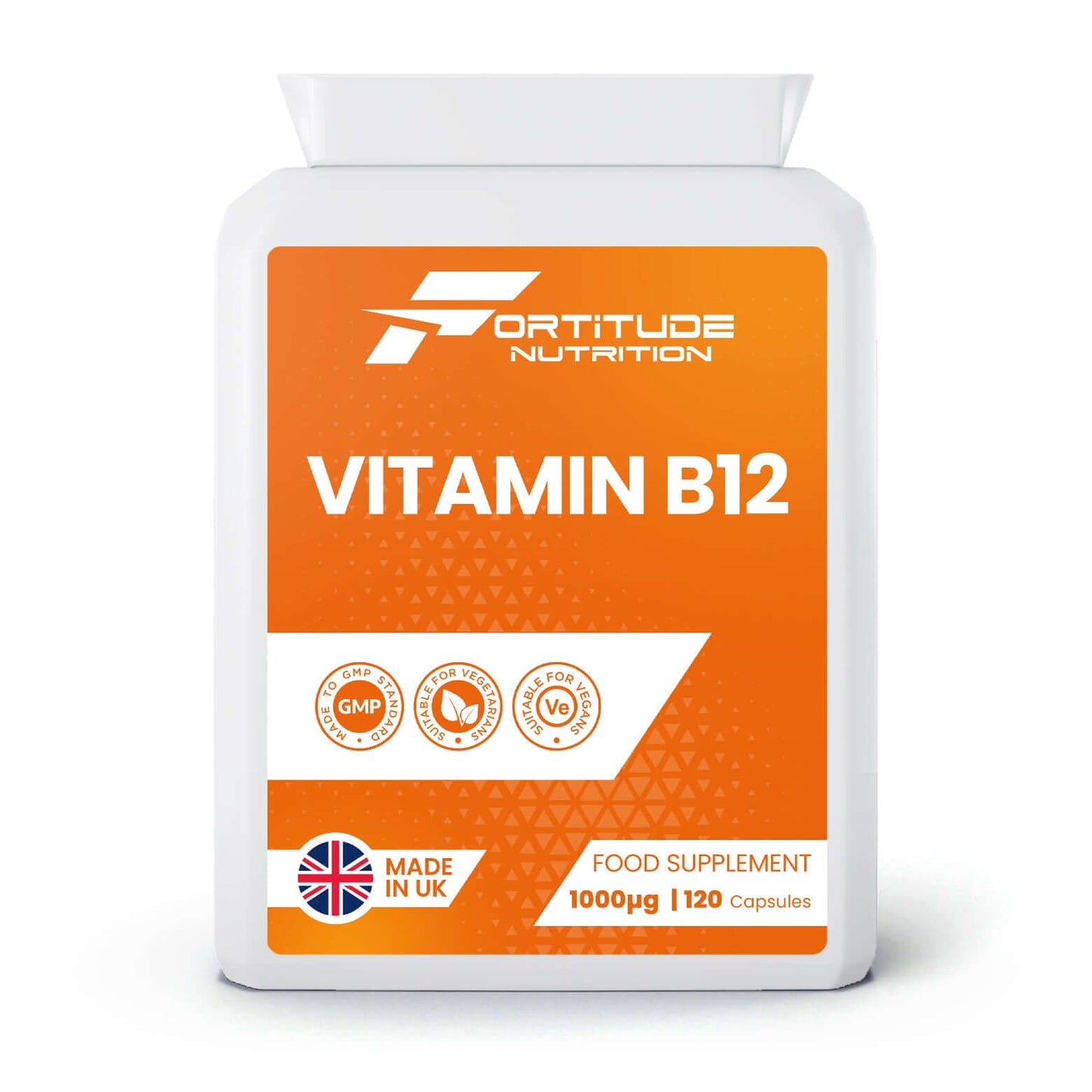 Fortitude Nutrition Vitamin B12 Front Label