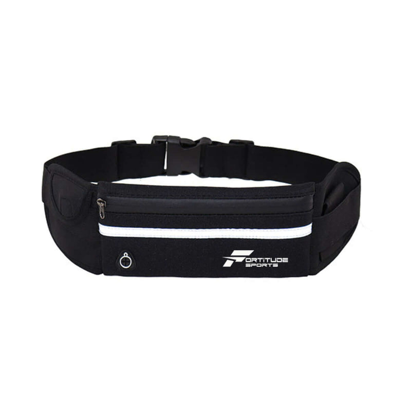 Fortitude Sports Waterproof Running Belt Black