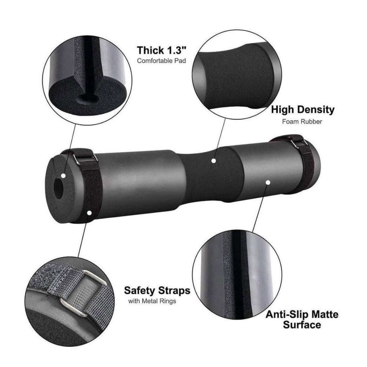 Barbell Squat Pad Features