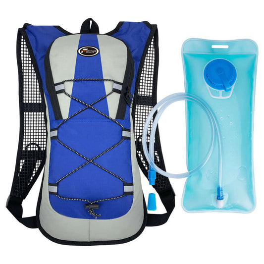 Fortitude Sports Hydration Backpack Blue
