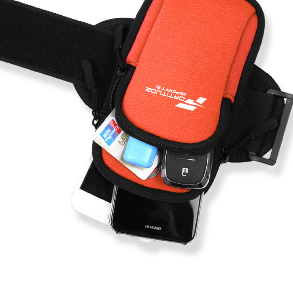 Fortitude Sports Arm Phone Holder - Offers Handy Storage While Running
