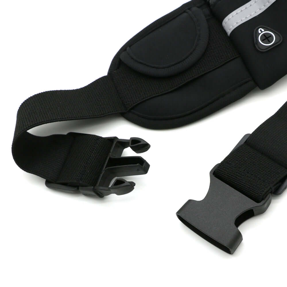 Fortitude Sports Waterproof Running Belt Black