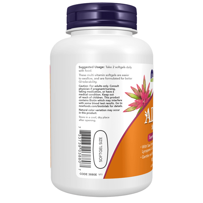 NOW Foods Adam Multi-Vitamin Softgels