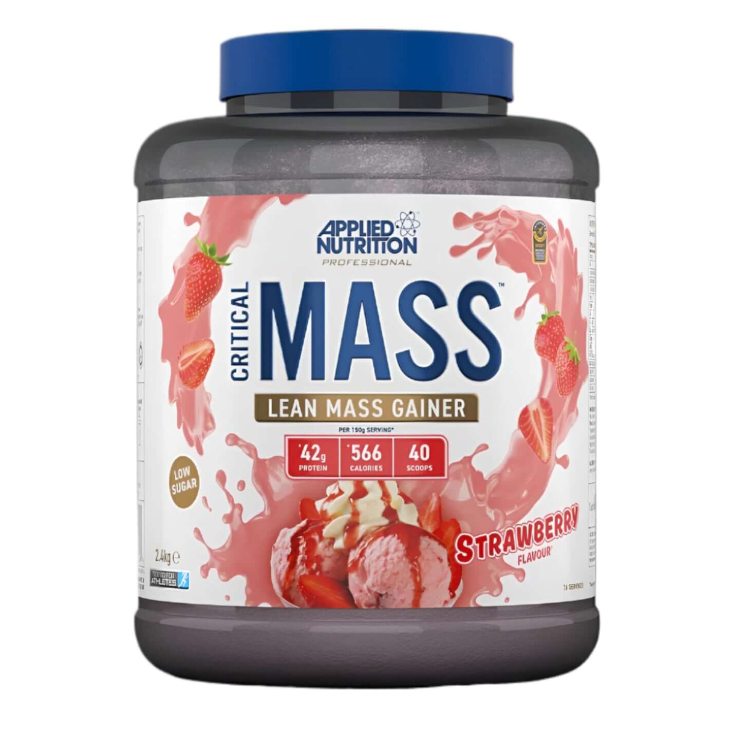 Applied Nutrition Critical Mass Professional Size: 2.4kg Flavour: Strawberry
