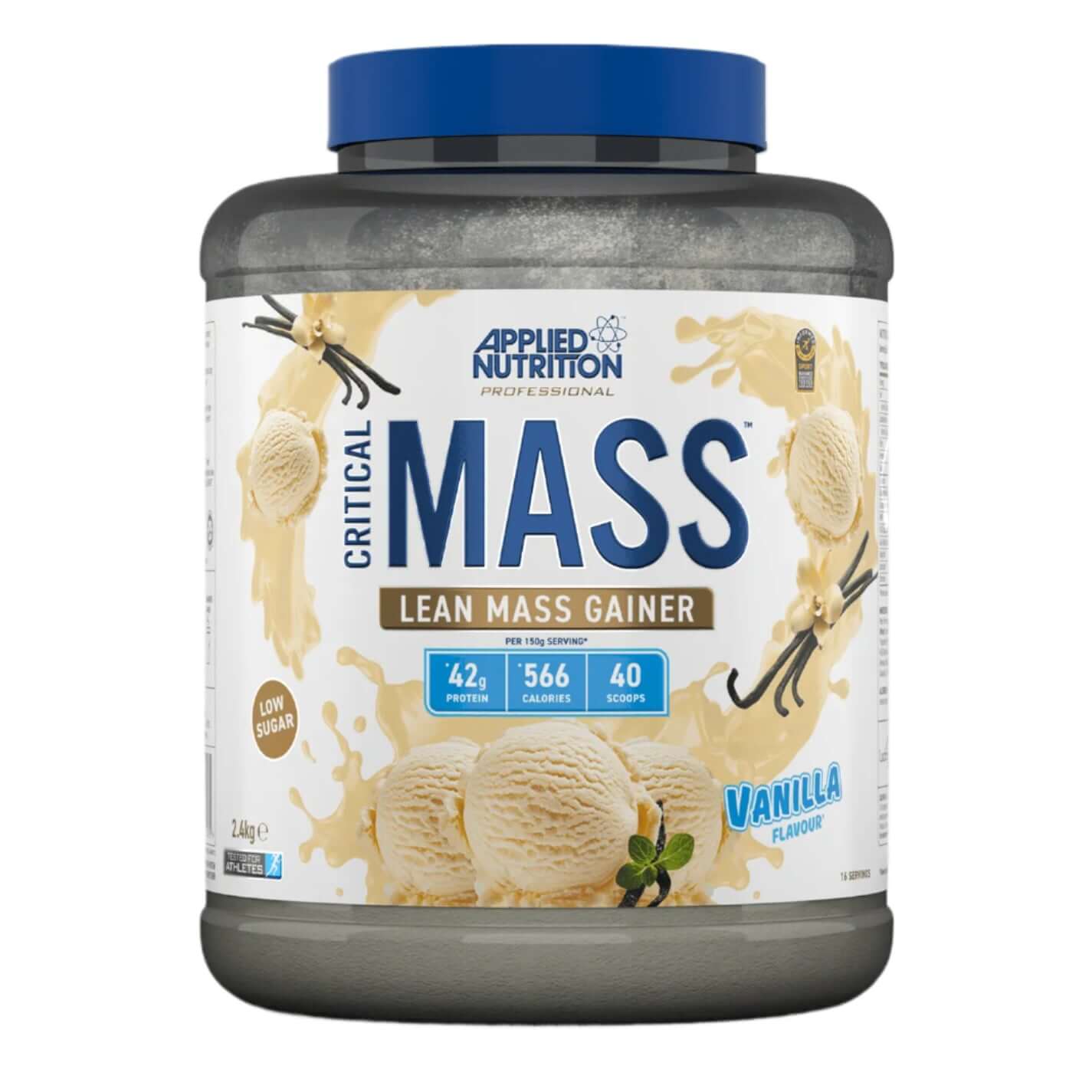 Applied Nutrition Critical Mass Professional Size: 2.4kg Flavour: Vanilla