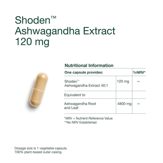 Natroceutics Ashwagandha Bioactive Nutrition Facts