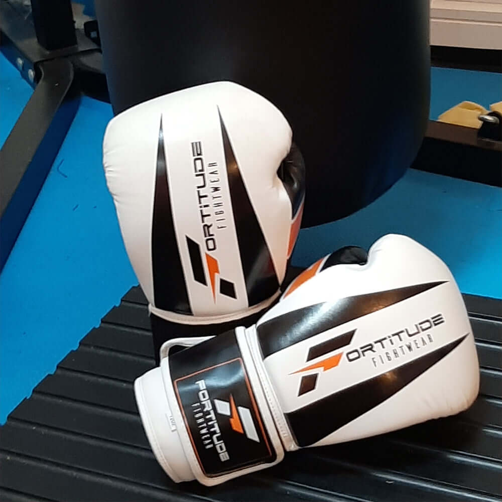 Fortitude Fightwear Leather Boxing Gloves