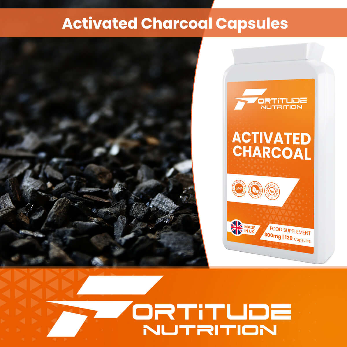 Fortitude Nutrition Activated Charcoal