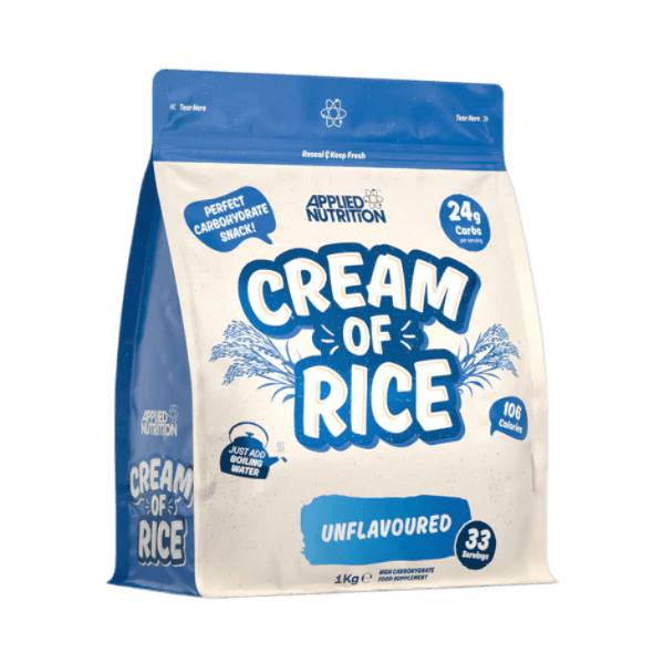 Applied Nutrition Cream of Rice Size: 1kg Flavour: Unflavoured