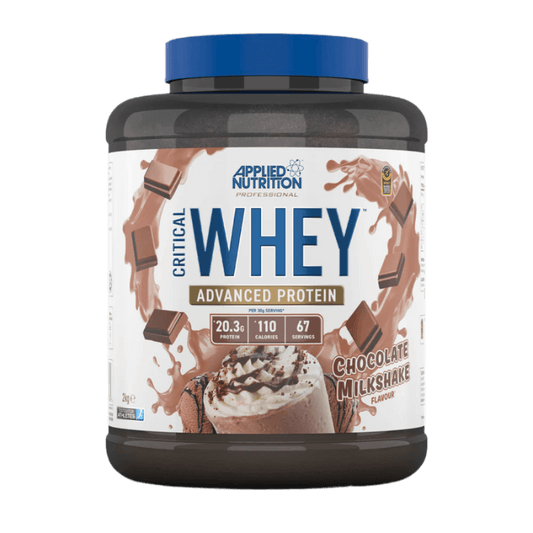 Applied Nutrition Critical Whey Size: 2kg Flavour: Chocolate Milkshake