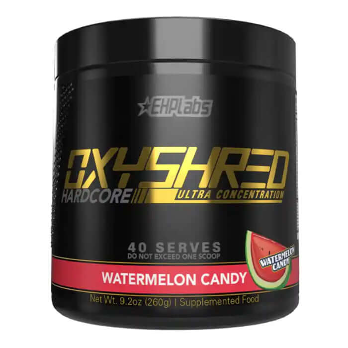 EHP Labs OxyShred Hardcore Size: 40 Svgs Flavour: Watermelon Candy