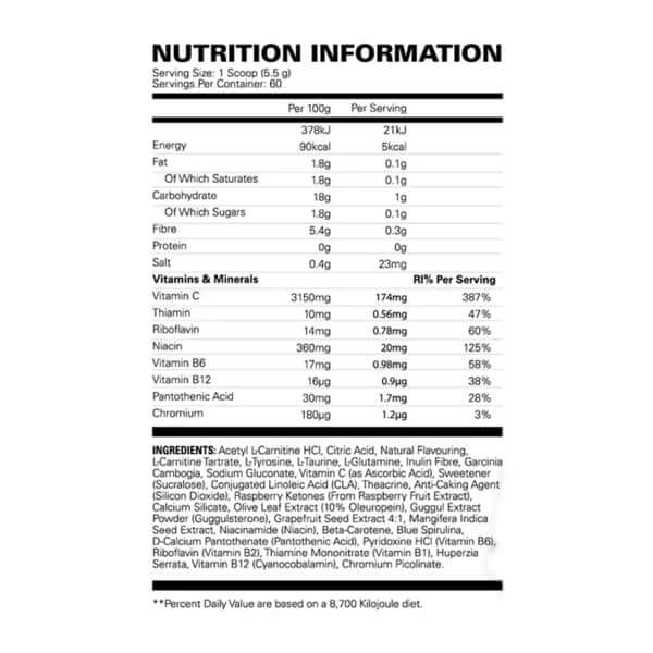 EHP Labs OxyShred Non Stim The Supplement Store