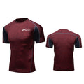 Fortitude Sports Compression T-Shirt Front and Back