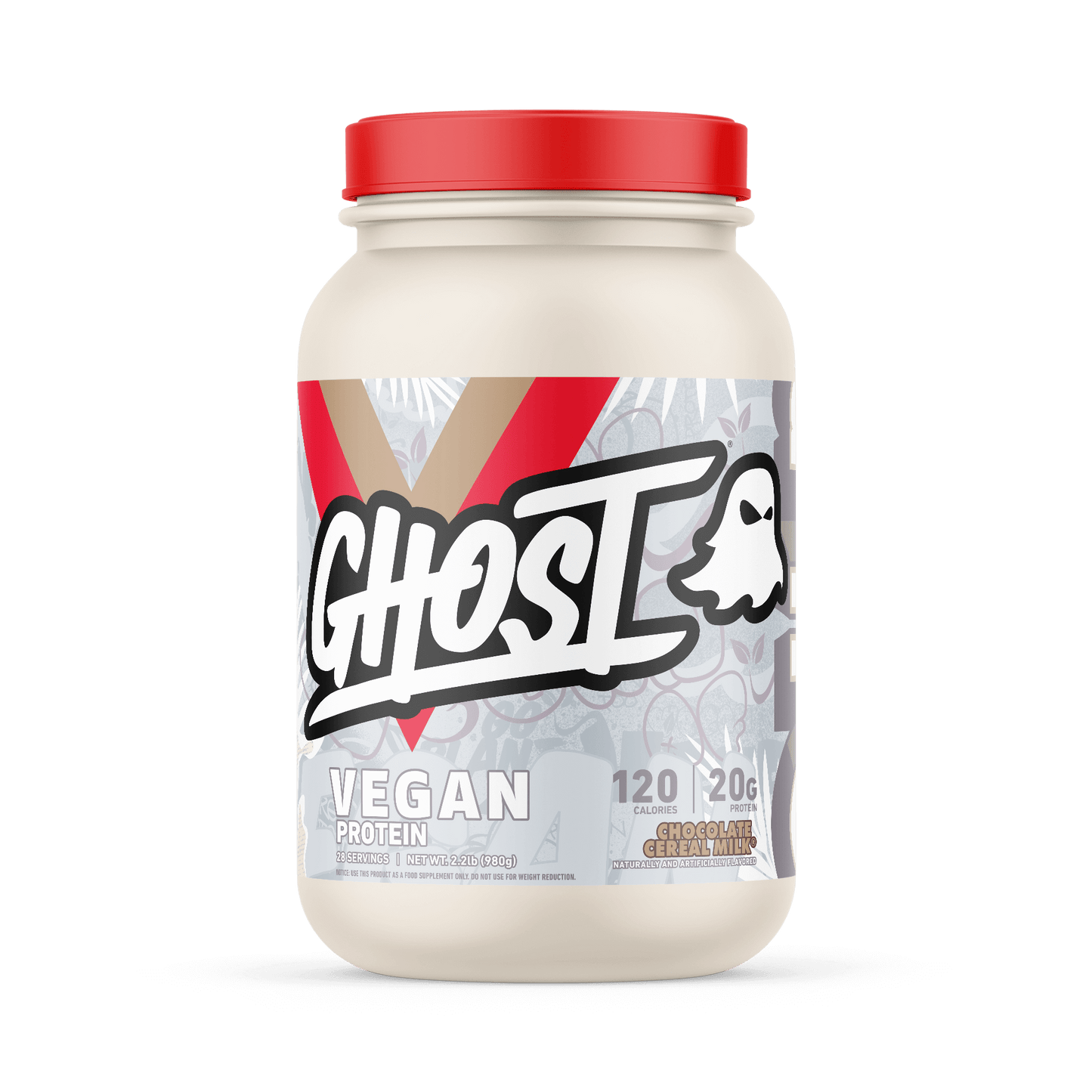 Ghost Vegan Protein Size: 907g Flavour: Chocolate Cereal Milk