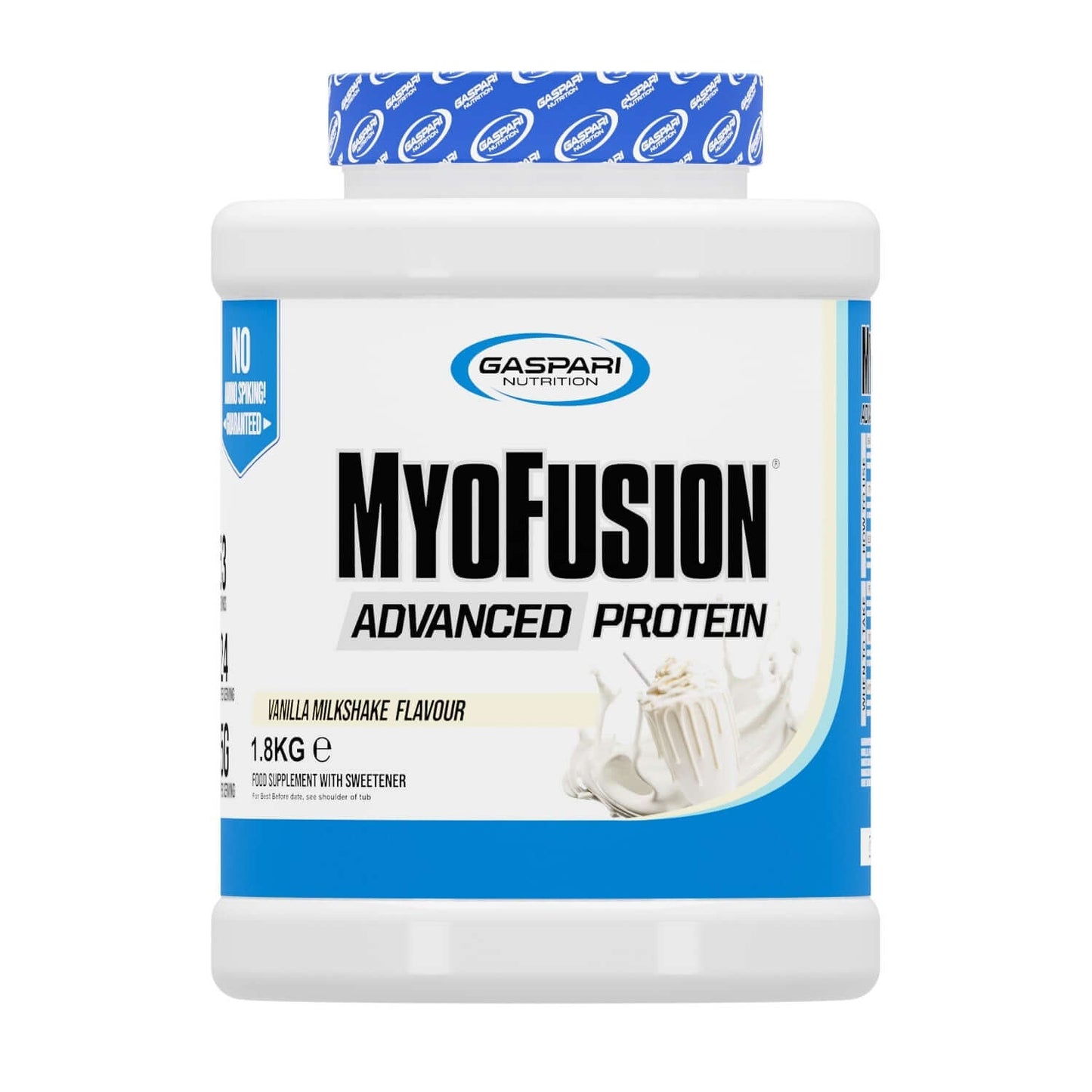 Gaspari MyoFusion Advanced Protein Size: 1.8kg Flavour: Vanilla