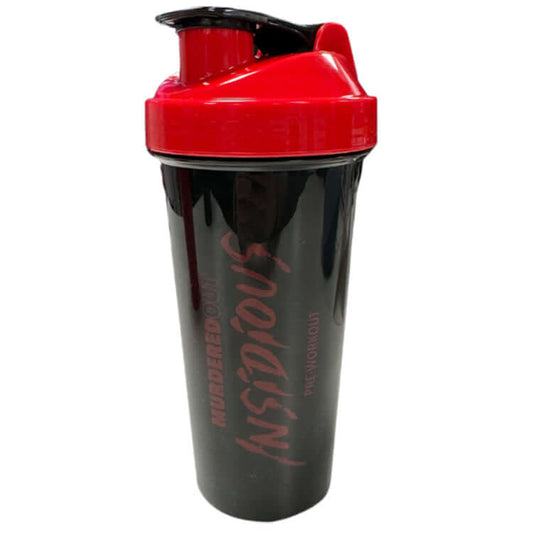 Murdered Out Insidious Shaker Cup Size: 600ml Color: Red/Black