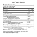 Bucked Up LFG Nutrition Facts
