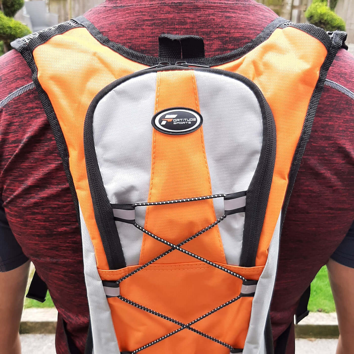 Fortitude Sports Hydration Backpack In Use