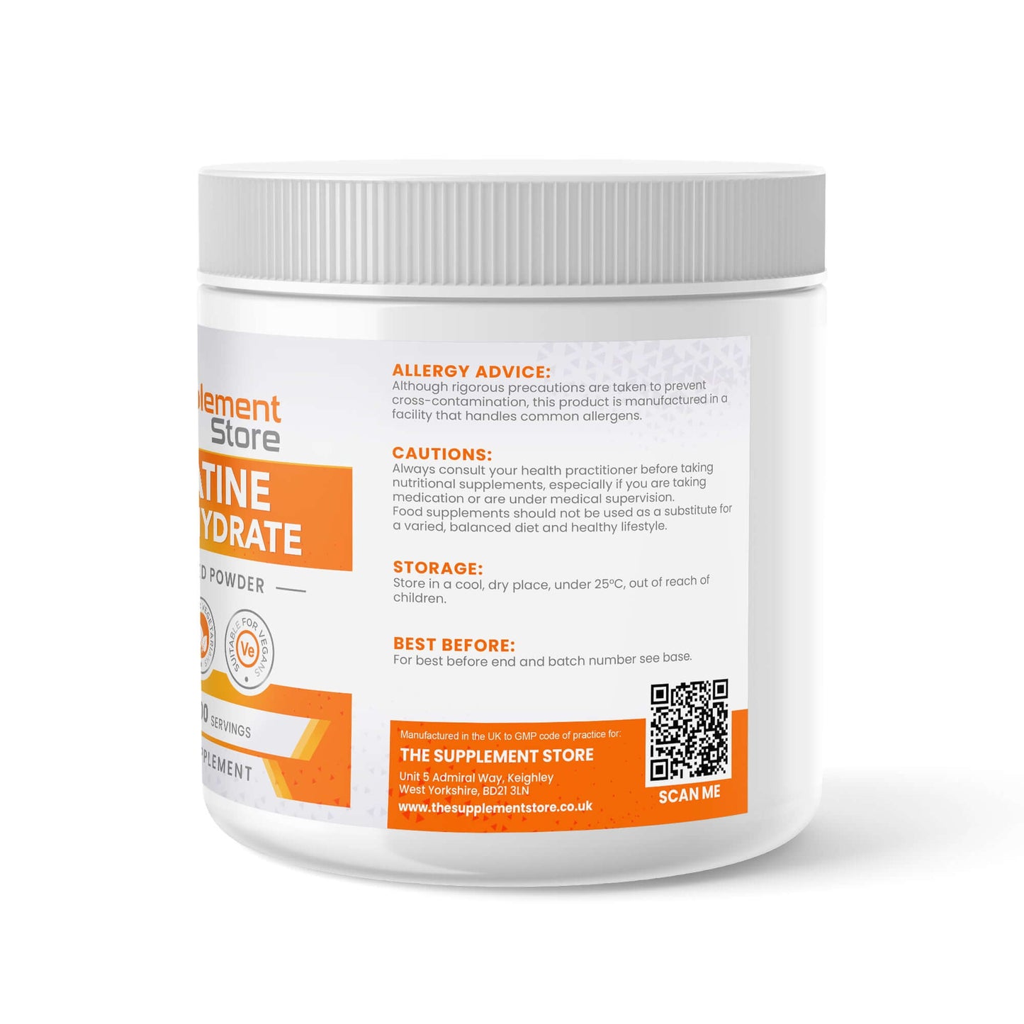 The Supplement Store Creatine Monohydrate Size: 500g