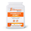 The Supplement Store Vitamin D3 4000iu & K2 MK7 100ug Capsules Size: 90 Capsules