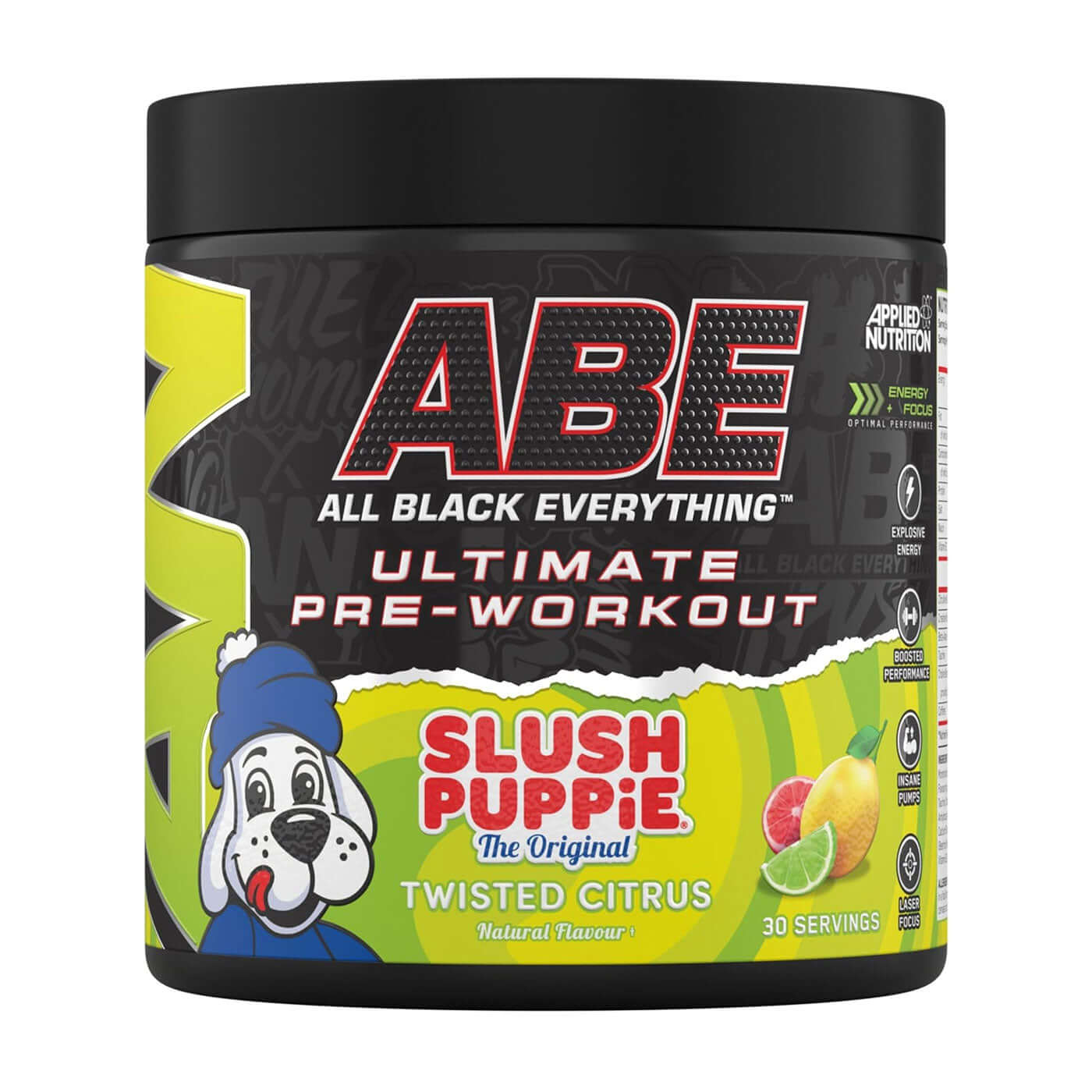 Applied Nutrition ABE Pre Workout Size: 30 Svgs Flavour: Twisted Citrus