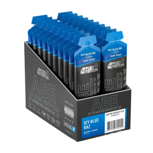 Applied Nutrition ABE Energy Gels Size: 20 x 60g Flavour: Blue Raspberry
