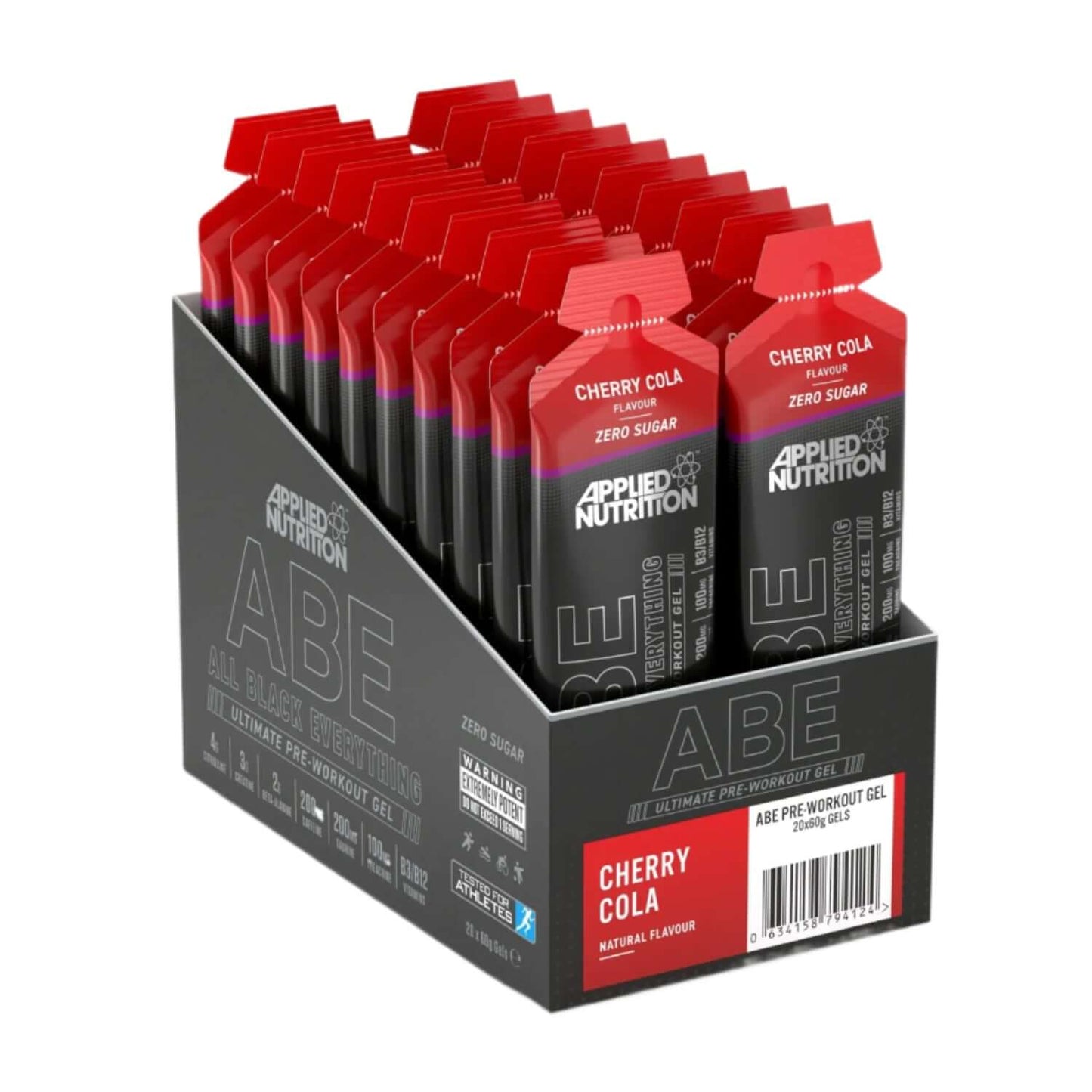 Applied Nutrition ABE Energy Gels Size: 20 x 60g Flavour: Fruit Burst