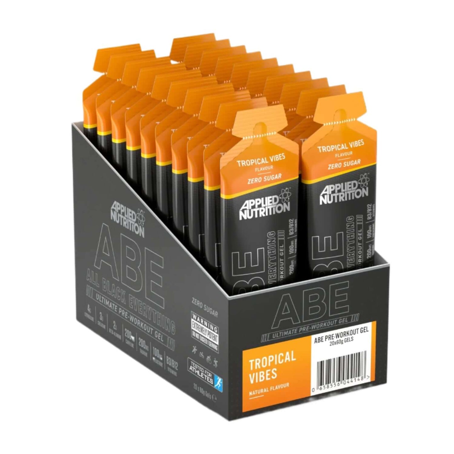 Applied Nutrition ABE Energy Gels Size: 20 x 60g Flavour: Tropical Vibes
