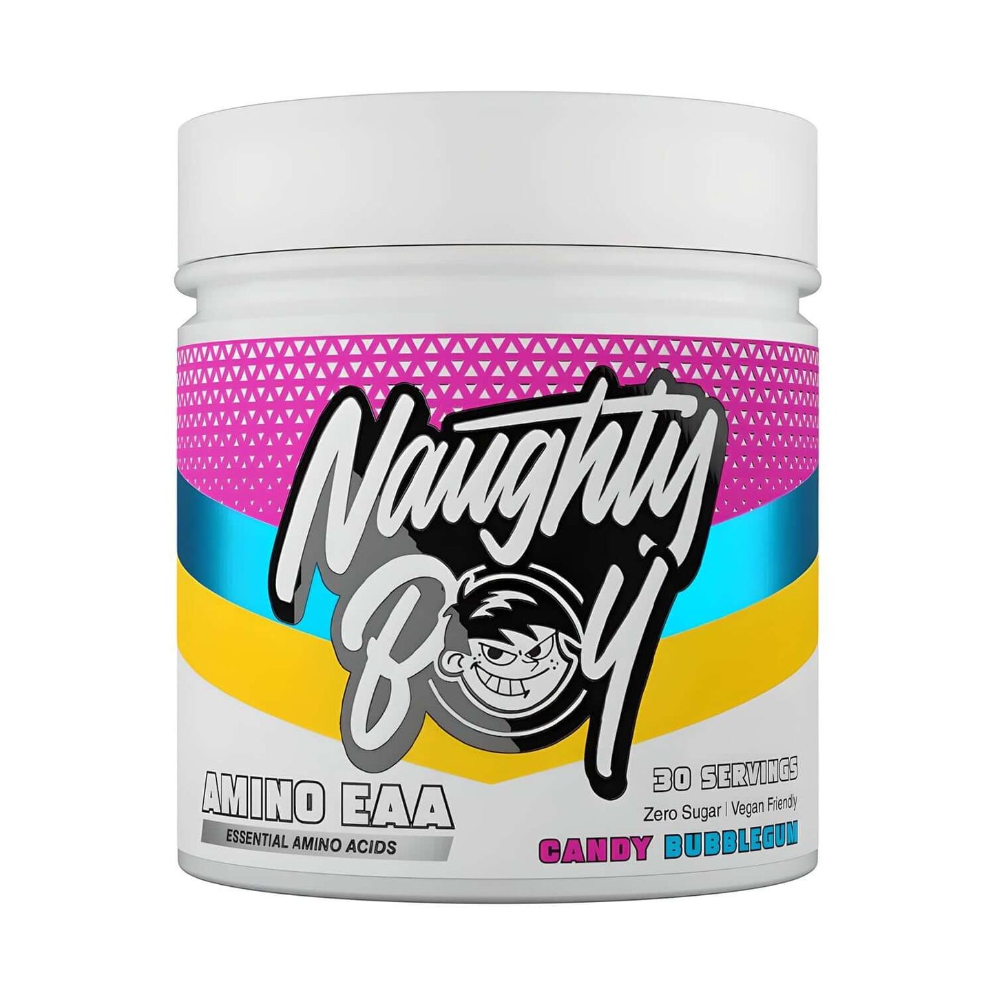 Naughty Boy Amino EAA Size: 345g Flavour: Candy Bubblegum