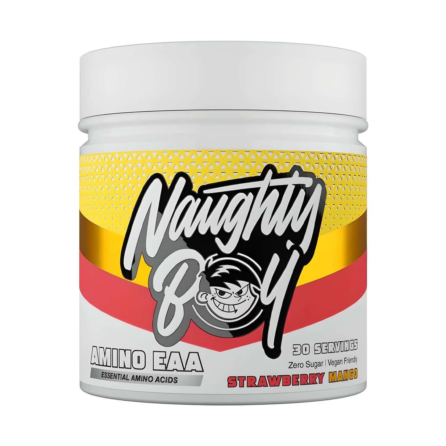 Naughty Boy Amino EAA Size: 345g Flavour: Strawberry Mango