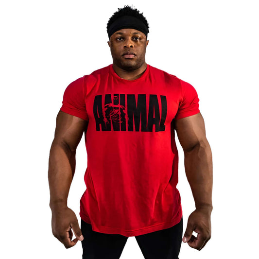 Animal Pak T-Shirt Size: XL Color: Red