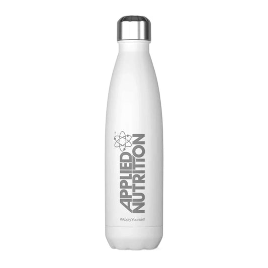 Applied Nutrition Stainless Steel Flask White