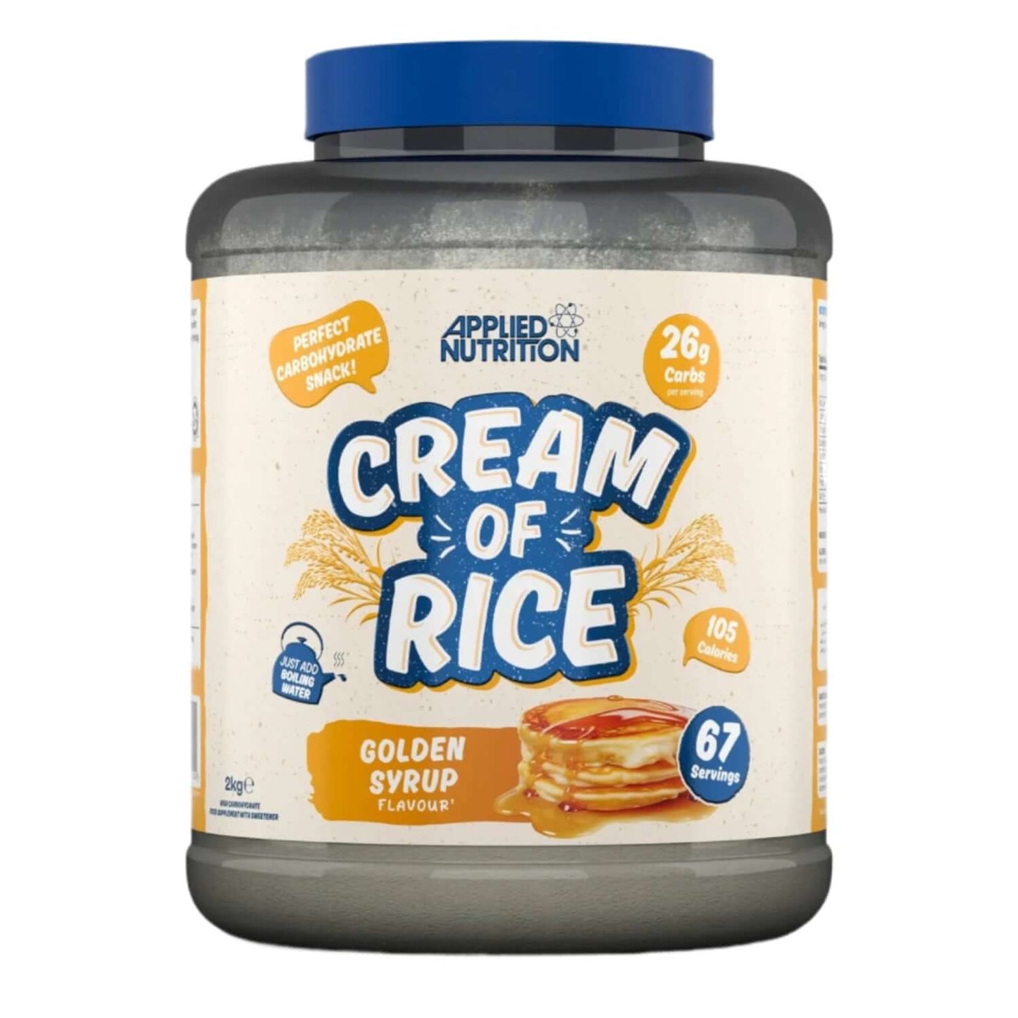 Applied Nutrition Cream of Rice Size: 2kg Flavour: Golden Syrup