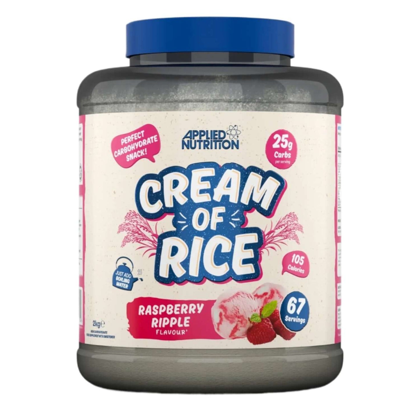 Applied Nutrition Cream of Rice Size: 2kg Flavour: Raspberry Ripple