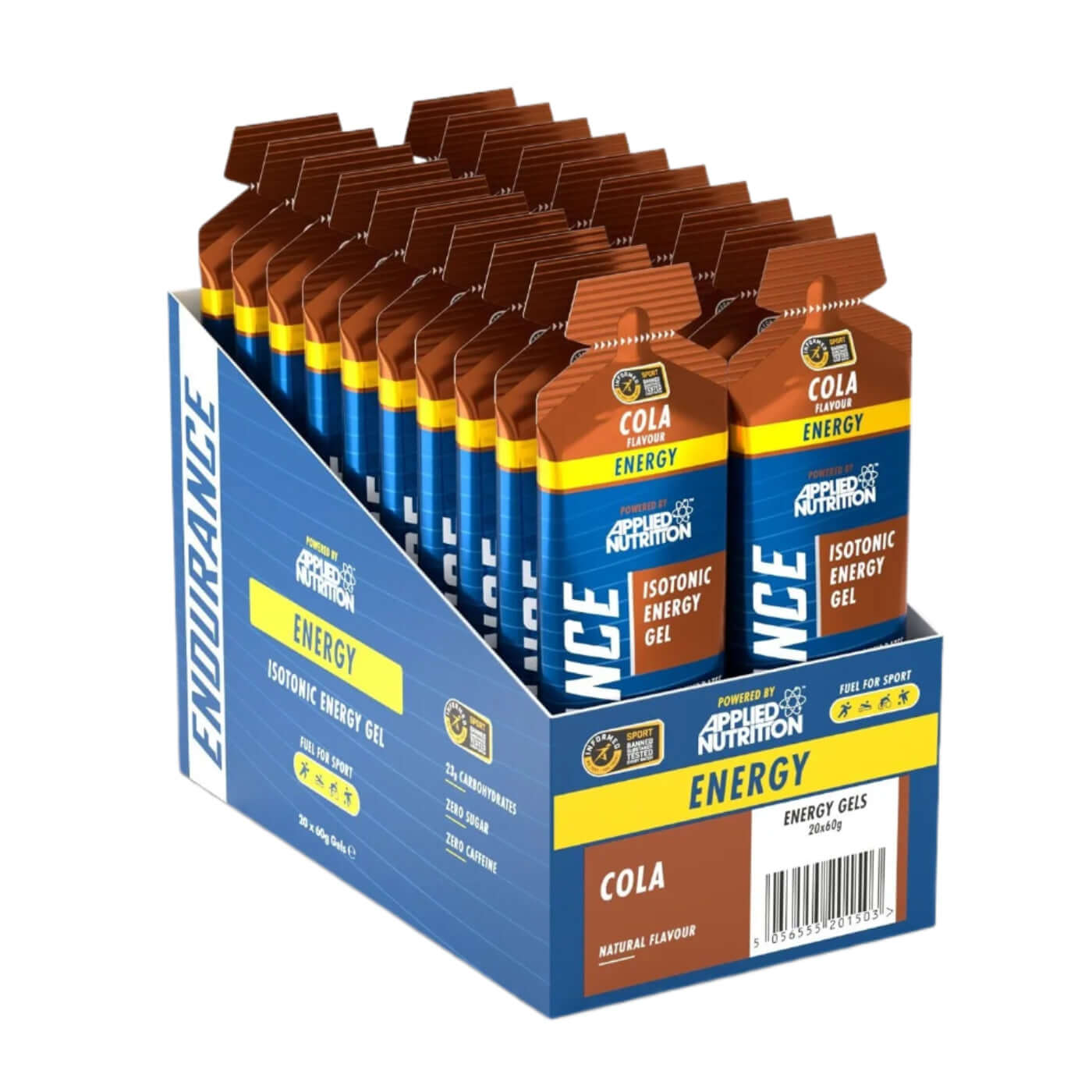 Applied Nutrition Isotonic Energy Gels 20 x 60 Gels Tropical