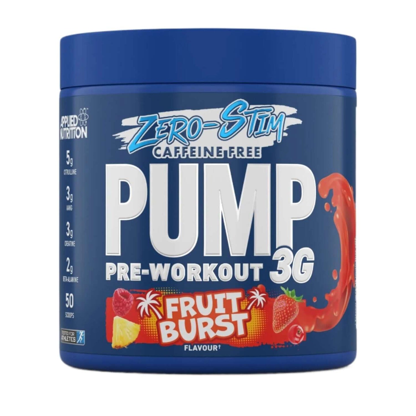 Applied Nutrition Pump 3G Zero Stim Size: 25 Svgs Flavour: Fruit Burst