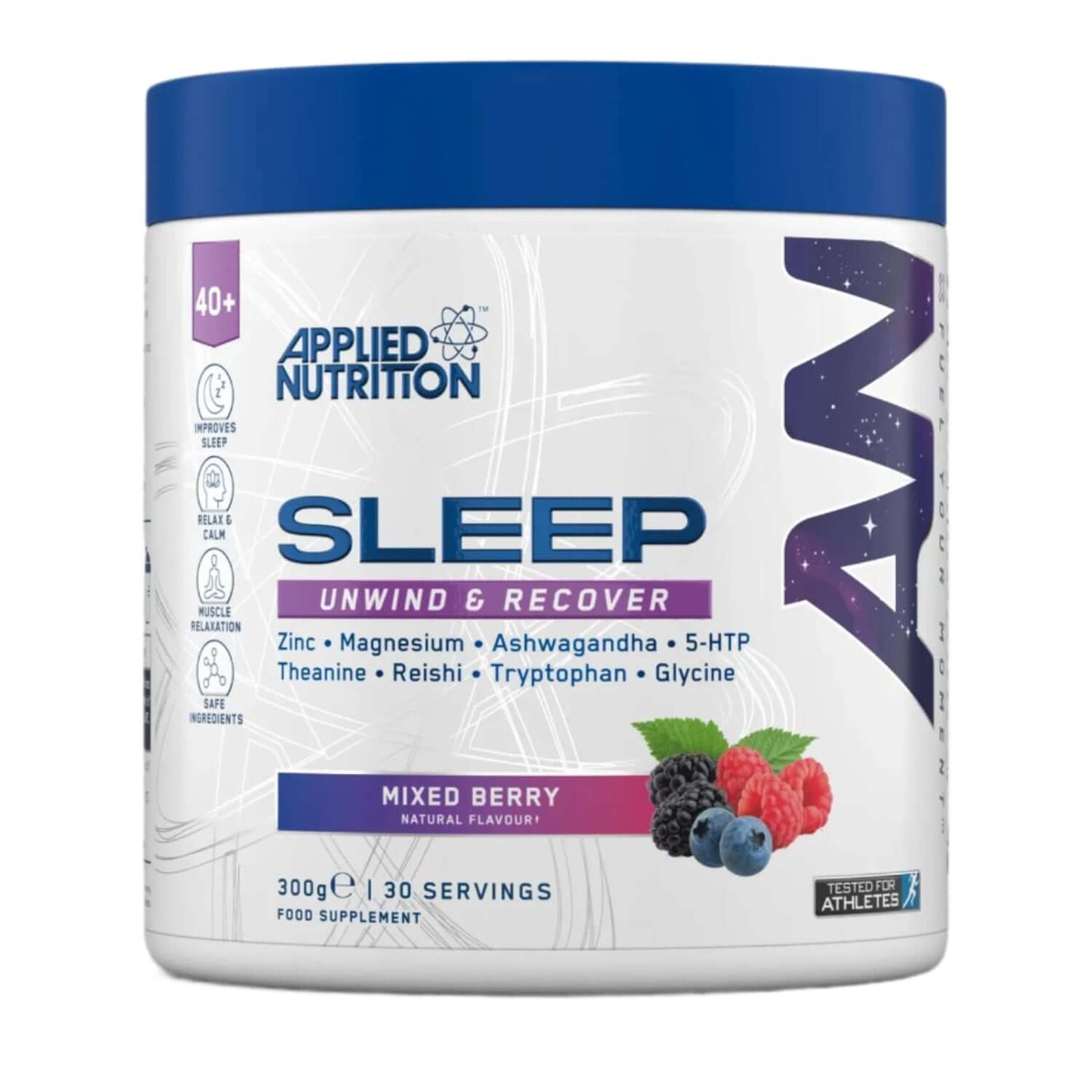 Applied Nutrition Sleep Unwind & Recover Size: 300g Flavour: Mixed Berry