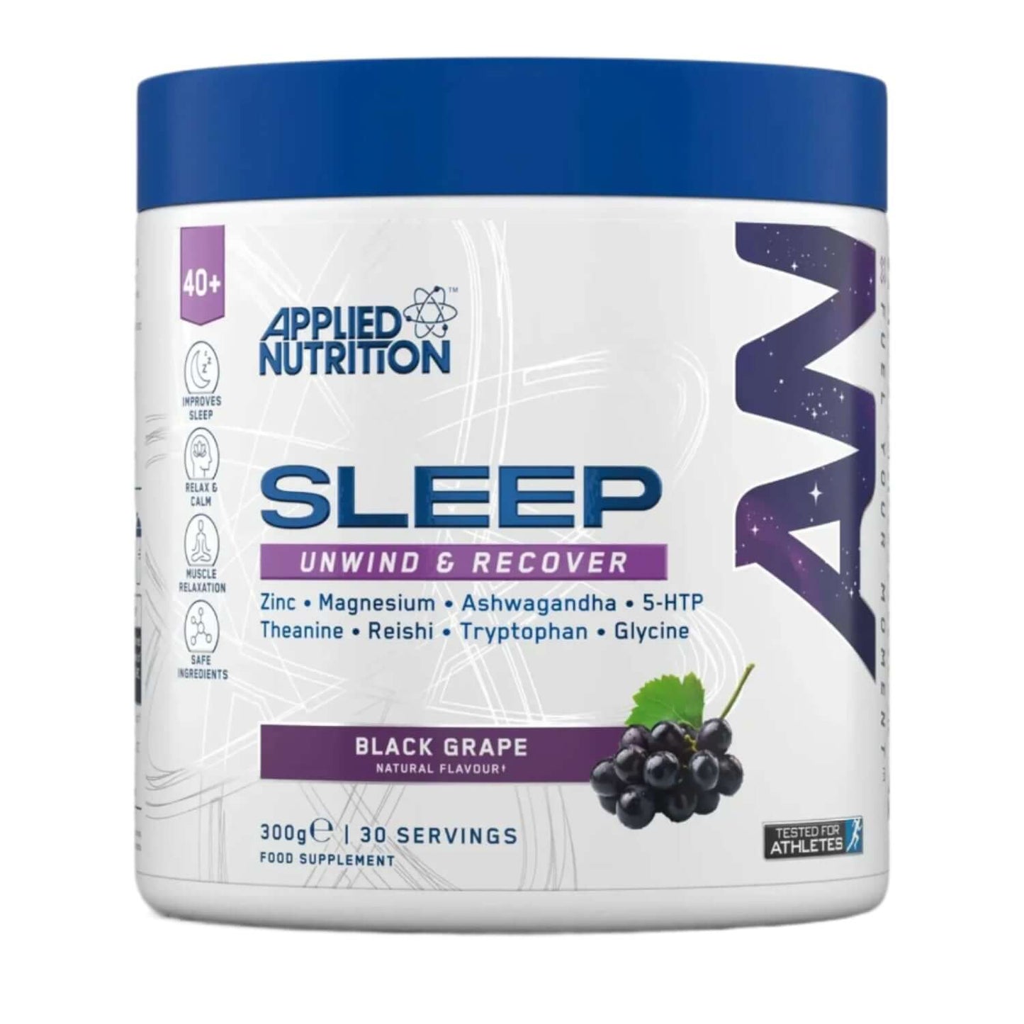 Applied Nutrition Sleep Unwind & Recover Size: 300g Flavour: Black Grape