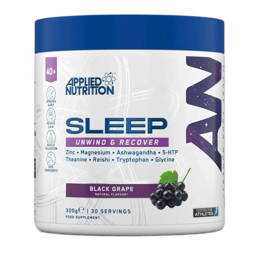 Applied Nutrition Sleep Unwind & Recover Size: 300g Flavour: Black Grape