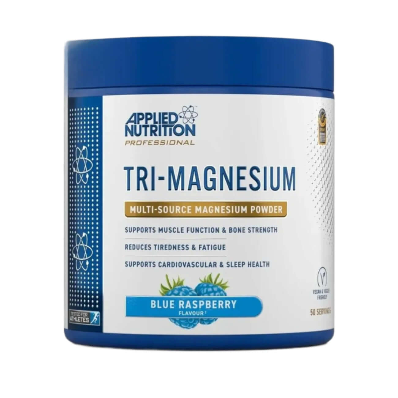 Applied Nutrition Tri Magnesium Powder Size: 200g Flavour: Blue Raspberry