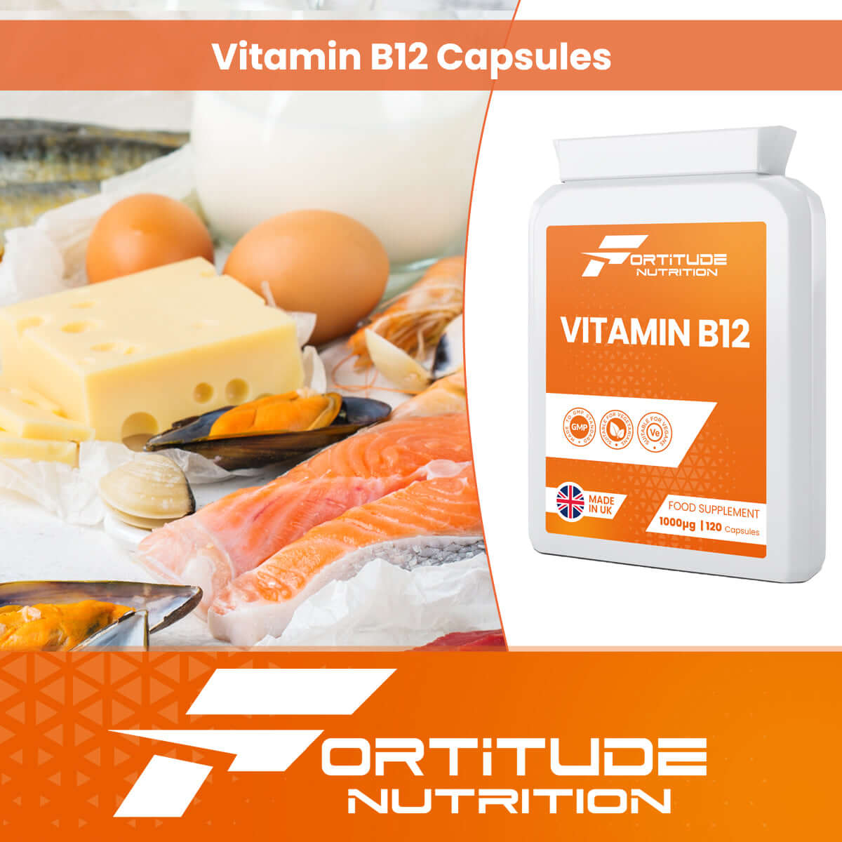 Fortitude Nutrition Vitamin B12