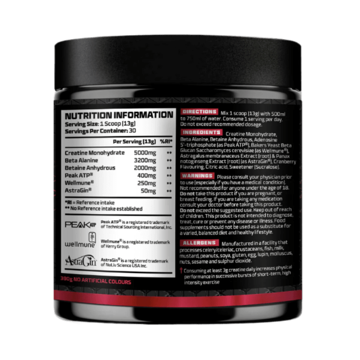 Beast Pharm Big D Size: 390g Flavour: Cranberry
