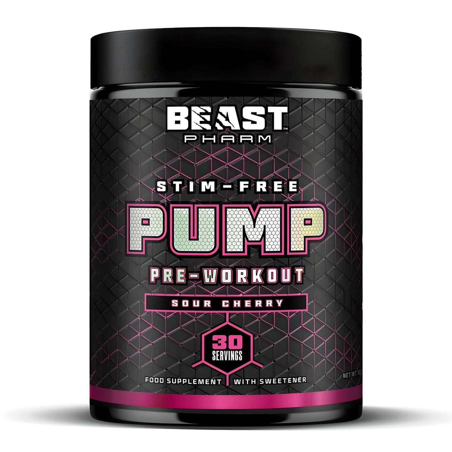 Beast Pharm Pump Size: 30 Svgs Flavour: Sour Cherry EXP 09/25