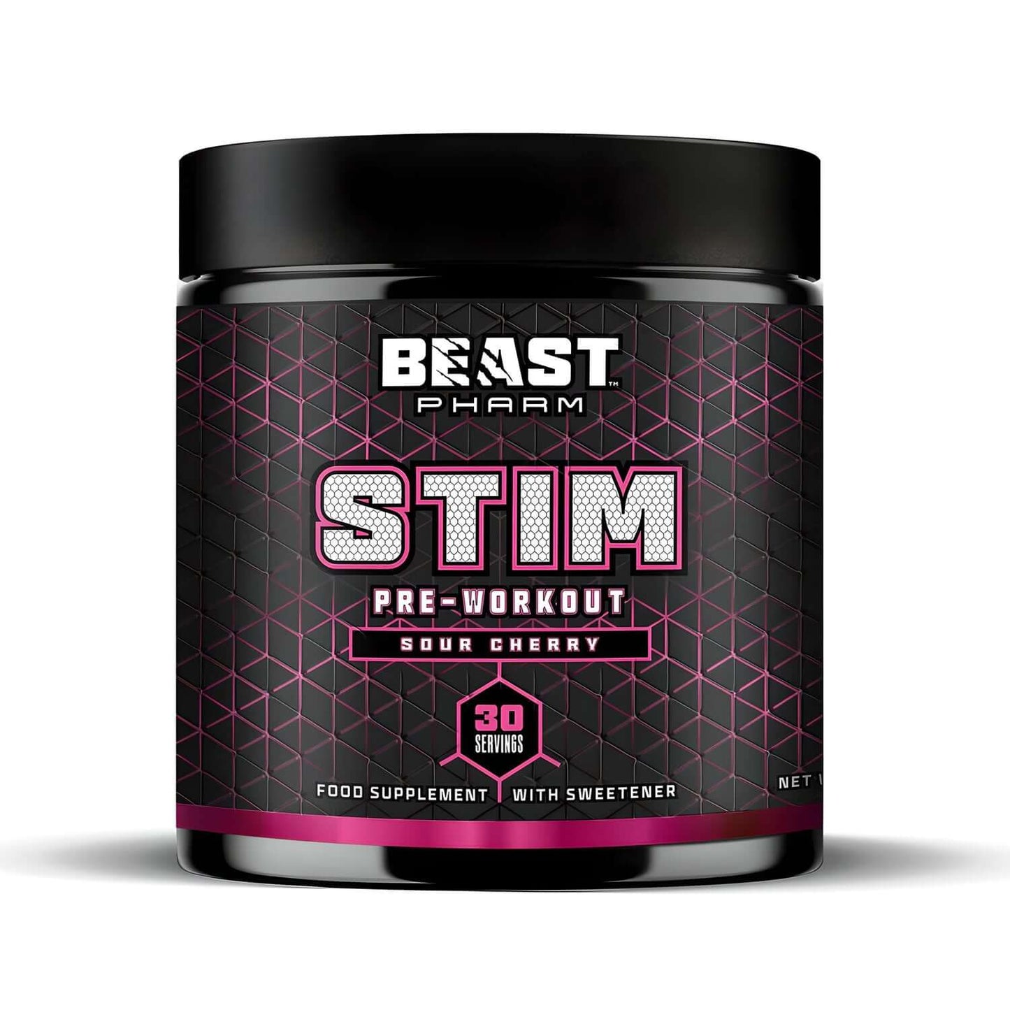 Beast Pharm Stim Pre-Workout Size: 30 Svgs Flavour: Sour Cherry
